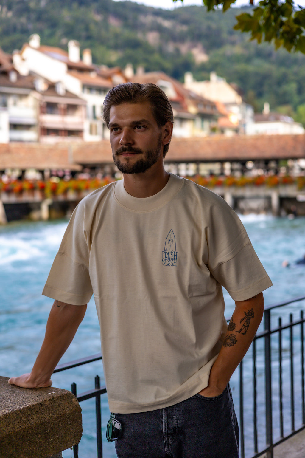 City Surf Natural Raw T-Shirt